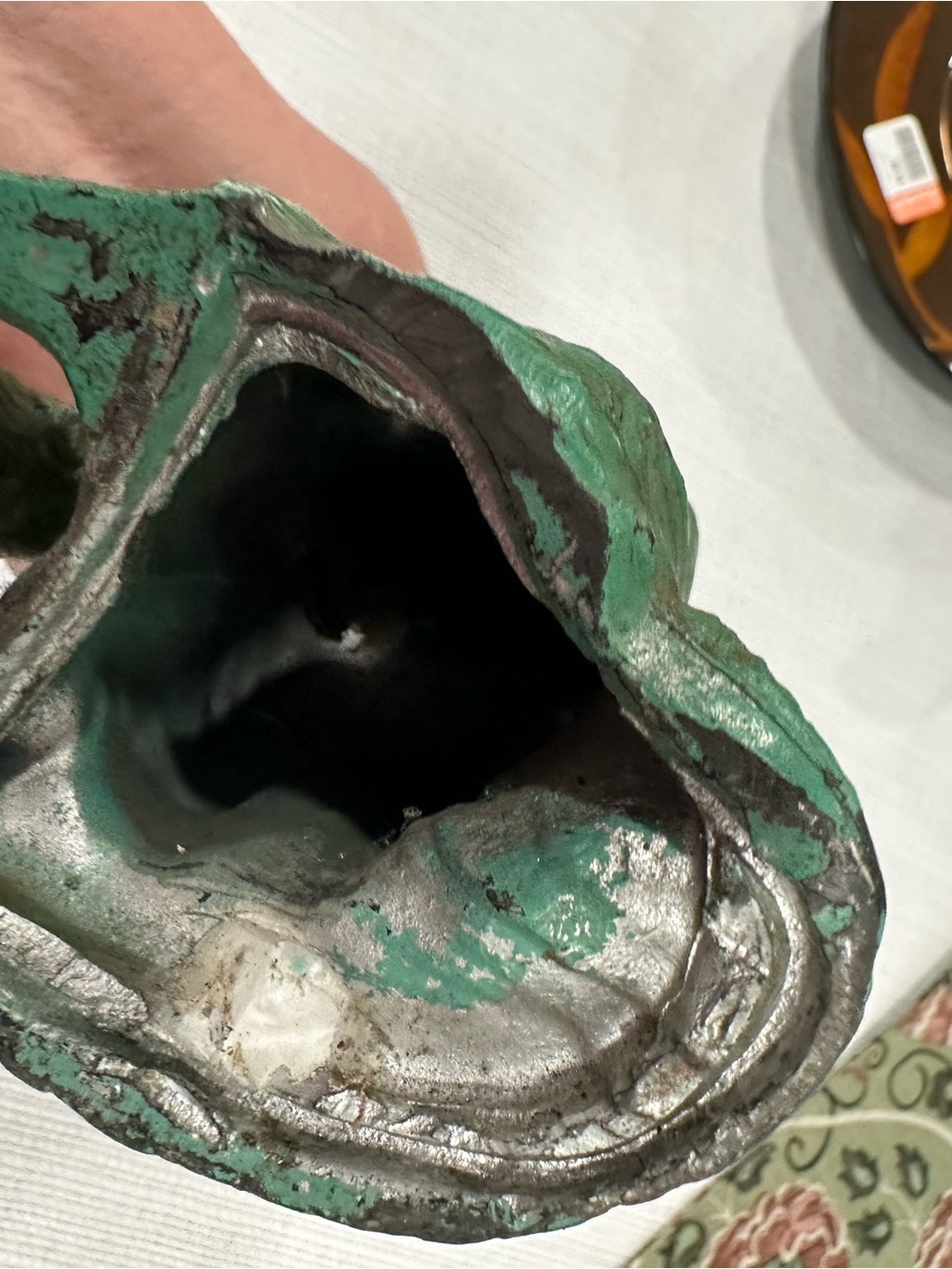 vintage wolf incense holder - Picture 5 of 5